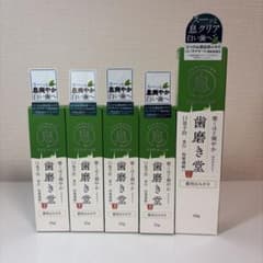 歯磨き堂 薬用ハミガキ プレミアム 5個セット (20g×4 60g×1)のサムネイル