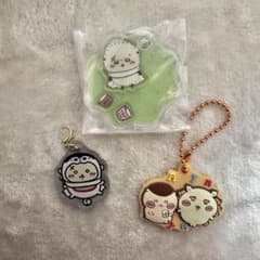 らっこ シーサー 栗まんじゅう チャーム・キーホルダー セット【匿名配送】のサムネイル