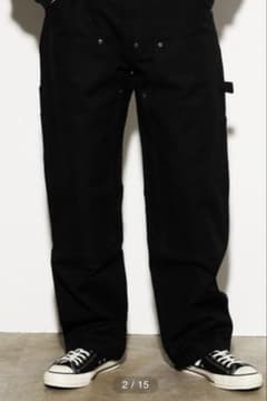 Dickies ダック　ペインター　ダブルニー　ワークパンツ ブラック　32のサムネイル
