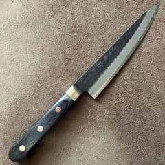 鋼ペティナイフ135mm 青紙スーパー つば屋包丁店 - メルカリ