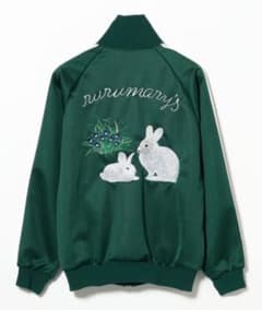 新品】BEAMS ルルメリー お花のティグレ ジャージ トップスダーク