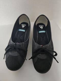 le coq sportif　フラットシューズ　黒のサムネイル