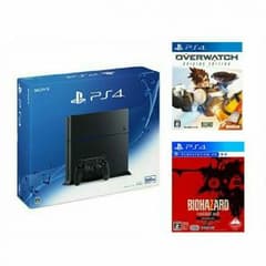 PS4本体 バイオハザード7 オーバーウォッチのサムネイル