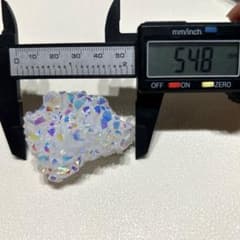 水晶クラスター　オーロラ加工のサムネイル