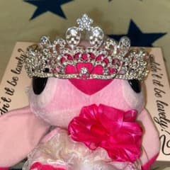 ウェディング　ティアラ　ネックレス　イヤリング　3点　ブライダル　アクセサリーのサムネイル