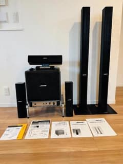 c*.様 【5本セット】BOSE 55 & 33WER ホームシアターシステム BOSE 5.1chスピーカーセットAM-44(55/33WER/SW-4) - メルカリ