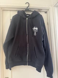 Stussy ブラックパーカー Lのサムネイル