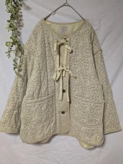 極美品 Samansa サマンサモスモスコーデュロイ キルト ジャケット吸湿発熱のサムネイル
