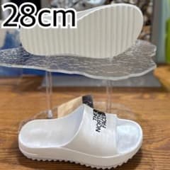 28cm＊キャンパススライド　サンダル＊ホワイト　白＊ノースフェイス＊韓国限定 28cm＊キャンパススライド サンダル＊ホワイト 白＊ノースフェイス