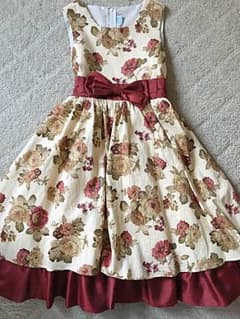 花柄 ドレス ワンピース 120センチのサムネイル