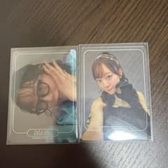 真中まな クリアトレカ 2枚セットのサムネイル