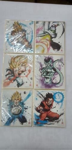 ドラゴンボール ミニ色紙 ART1 6枚セットのサムネイル