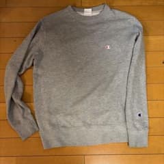 Champion クルーネック スウェット グレー Lのサムネイル