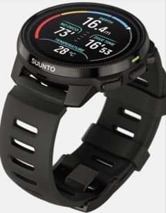 【美品】SUUNTO OCEAN ALL BLACK スマートウォッチ 本体のサムネイル