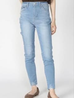LOWRYS FARM ローリーズファームスキニーデニムパンツ ライトブルー S