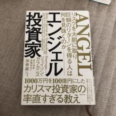 エンジェル投資家 リスクを大胆に取り巨額のリターンを得る人は何を見抜くのかのサムネイル