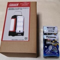 コールマンColeman400ルーメン 2マルチパネル ランタン 新品電池4本付のサムネイル