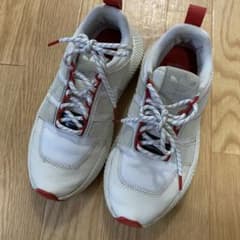 adidas ホワイト/レッド スニーカーのサムネイル