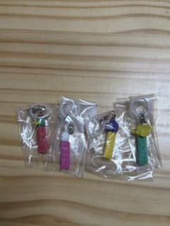 PEZ めじるしアクセサリー 4種セット ガチャのサムネイル