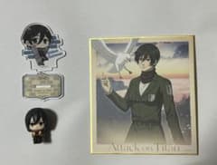 進撃の巨人 ミカサ フィギュア アクリルスタンド カード 3点セットのサムネイル