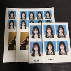 伊藤彩華　証明写真　タレントグッズ 4枚セットのサムネイル