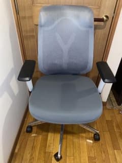 美品】オフィスコムYS-1 チェア肘付き背中可動メッシュ（新品26460円 