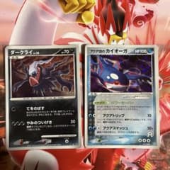 ポケモンカードアクア団のカイオーガ 構築済みデッキ アクア団ハーフ