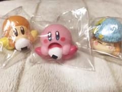 IT’S DEMO 星のカービィ ソフビマスコット3点セットのサムネイル