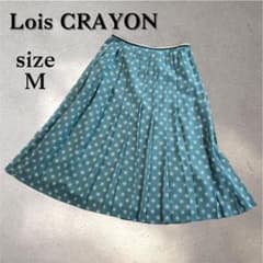 美品 ロイスクレヨン プリーツ スカート 総柄 シフォン M - メルカリ