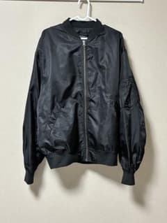 AZUL BY MOUSSY MA-1 フライトジャケット ブラックのサムネイル