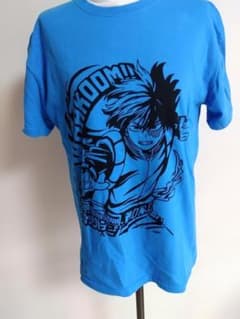 僕のヒーローアカデミア Tシャツ ブルー Lサイズのサムネイル