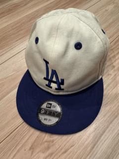 New Era 9FIFTY キャップ クリーム/ネイビー S/Mのサムネイル