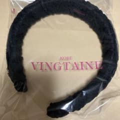 KOBE VINGTAINE ヘアバンド ブラック