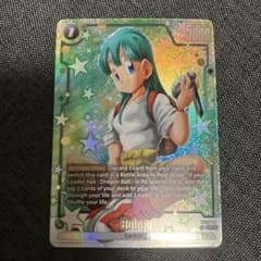 ドラゴンボール超 英語版 SR☆ パラレル ブルマ FB07-114 | Mercari