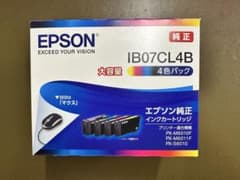 EPSON IB07CL4B 純正インク 4色パック 大容量 - メルカリ