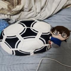 名探偵コナン サッカーボール クッション ぬいぐるみのサムネイル