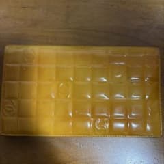 CHANEL チョコバー 長財布 イエローのサムネイル
