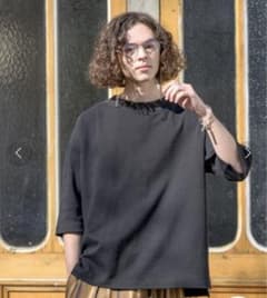 Casper John キャスパージョン ローモックネックビッグT Lサイズのサムネイル