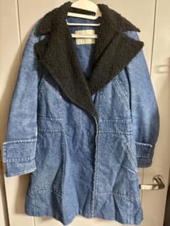 CoSTUME NATIONAL デニムコート ボア襟のサムネイル