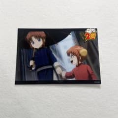 【レア】銀魂 夜兎族③ネットプリント ブロマイド 神威 神楽 幼少期 2枚セット 銀魂 神威 神楽 ブロマイド 過去編 烙陽決戦篇 夜兎族 ファミマ