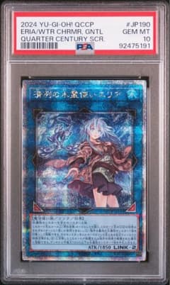 PSA10】遊戯王 清冽の水霊使い エリア 25th クオシク - メルカリ