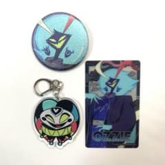 Helluva Boss 缶バッジ アクリルキーホルダー カード セットのサムネイル