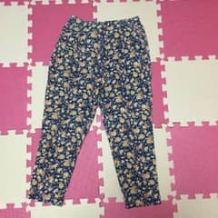 w closet 花柄パンツ コーデュロイ クロップド テーパードのサムネイル
