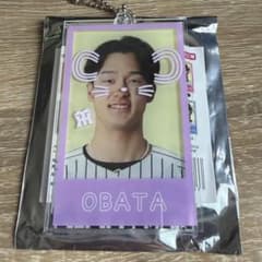 阪神タイガース　シークレット虎耳レイヤーアクリルキーホルダー　小幡竜平のサムネイル