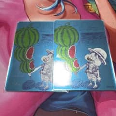 ONE PIECE 尾田栄一郎 イラストカード 2枚セット　メタキラのサムネイル