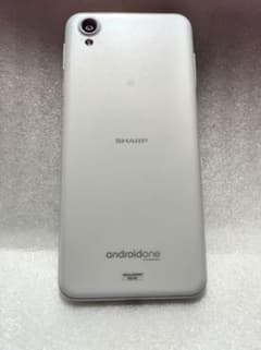 SHARP Android One スマートフォン 本体 パールホワイト 美品 - メルカリ