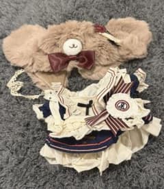 20cm完売レア限定セーラー風熊ちゃんメイド着せ替えぬいぐるみ服セット♪ 20cm完売レア限定セーラー風熊ちゃんメイド着せ替えぬいぐるみ服セット
