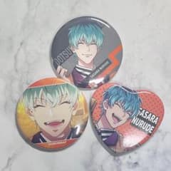 ヒプノシスマイク 白膠木簓 アニメ 缶バッジ 3種セットのサムネイル