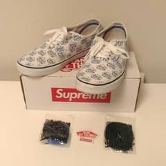 supreme x vans authentic 27cmのサムネイル