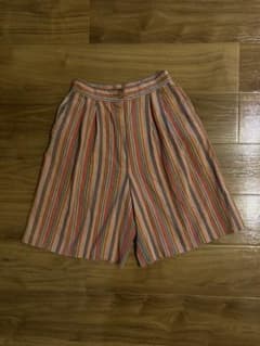 Made in USA SUBURBANS ストライプ柄 ハーフパンツ Sサイズのサムネイル